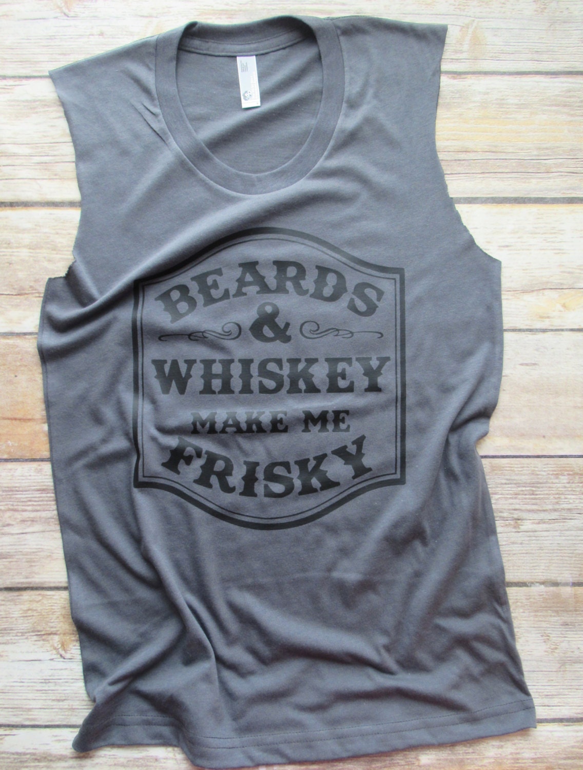 beards and whiskey shirt