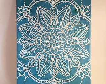 Mandala Canvas Painting Wall Art Wall Room Decor