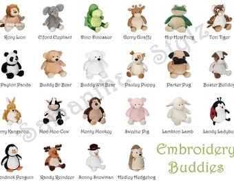 names of stuffed toys