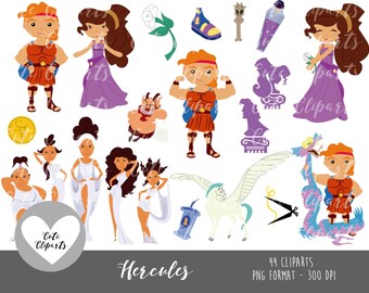 50% OFF SALE Hercules clipart-Hercules Digital ClipArt-Hercules Clipart-Disney clipart-zeus clipart-hercules stickers-hercules cute cliparts