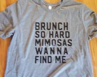 brunch so hard shirt