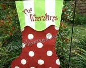 Items similar to Christmas Garden Flag with Vinyl Monogram on Etsy