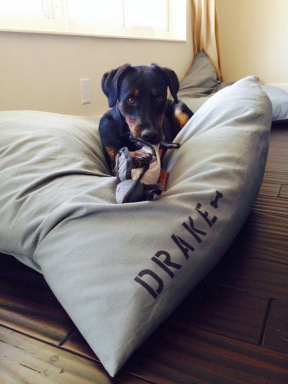 UNIQUE Dog Bed COVER by Bow Wow Beds Pet Duvets by BowWowBeds