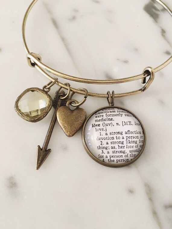 Love Charm Bracelet Personalized Definition Jewelry