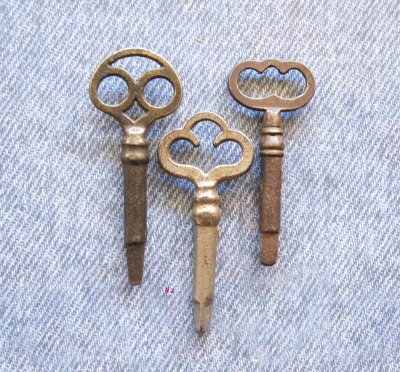 Sewing Machine Skeleton Key Lot Industrial Antique Victorian