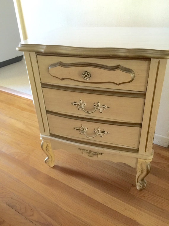 Vintage French Provincial Nightstand by Laineybean on Etsy