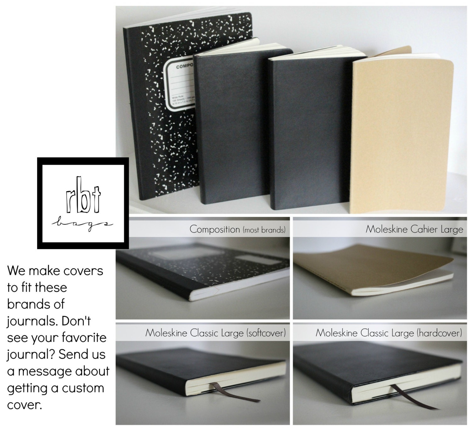 moleskine large journal cover notebook cover composition