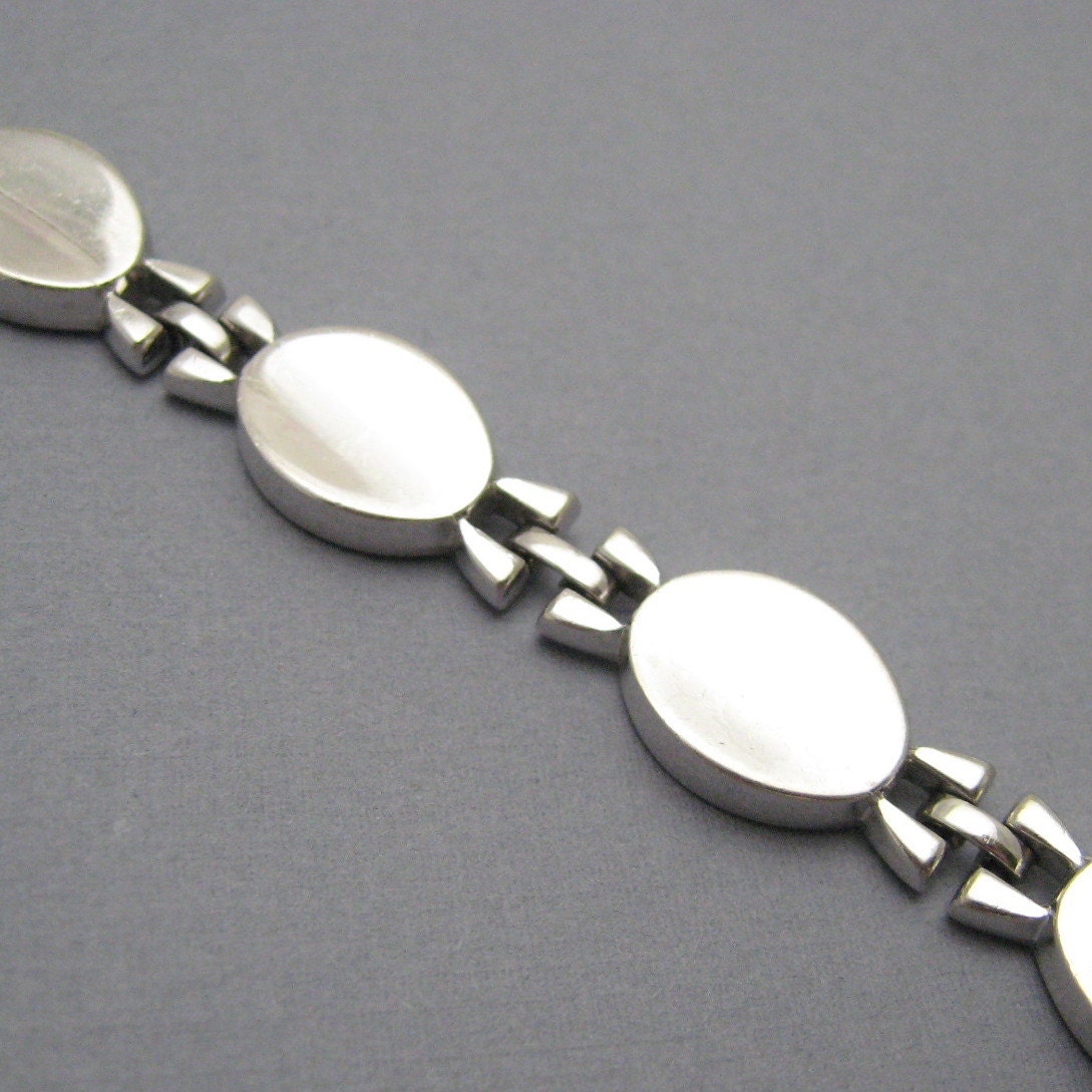 Vintage Bracelet Silver Jewelry B7105
