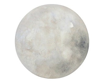Luna 22 - Archival 8x8 Print - Contemporary Minimalist Watercolor Painting - Astronomy, Moon Art - by Natasha Newton