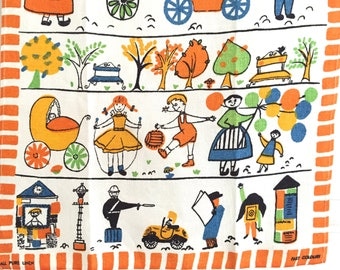 Micentury Towel Houses Children Chef HAPPY Colors!