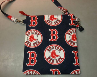 Boston Red Sox purse messenger bag with adjustable strap