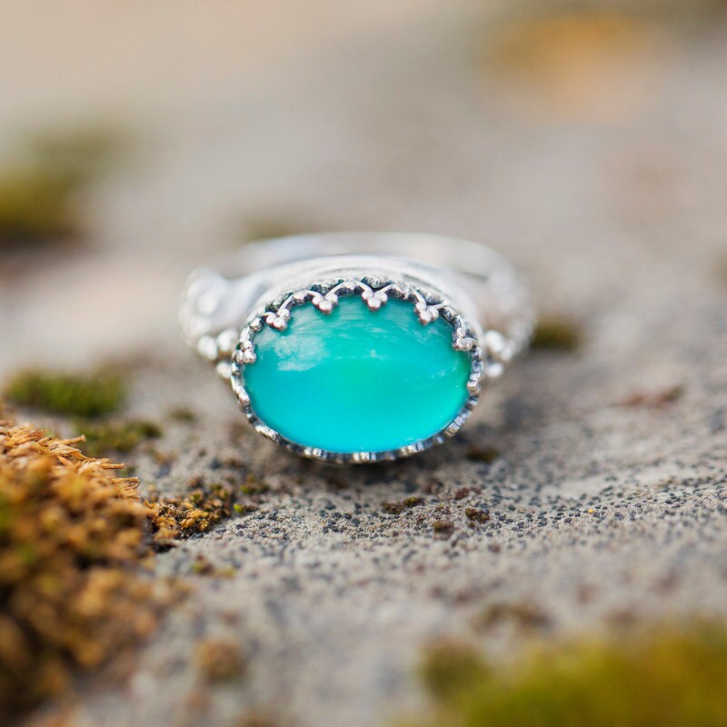 Sterling Silver Mood Ring/ Real Mood Ring/ Color Changing