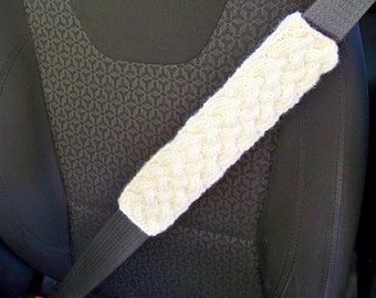 Car Seat Strap Cover Pattern, Knitting Pattern, Car Seat Cover Pattern, Shoulder Strap, Shoulder Strap Pad, Car Accessories, Car Decor