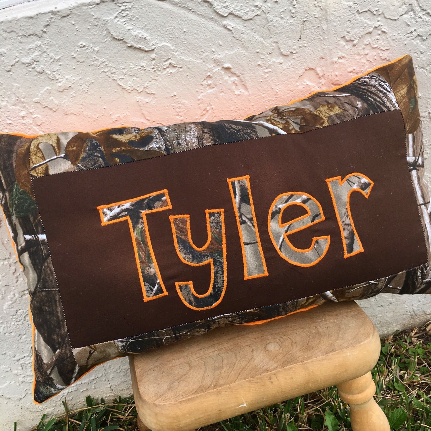 Camo Pillow Real Tree Camo pillow personalized