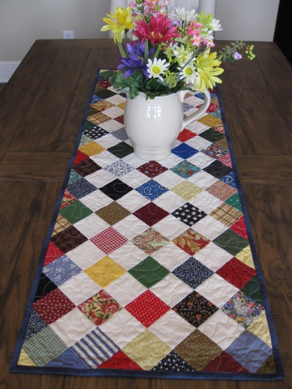 Scrappy Table Runner