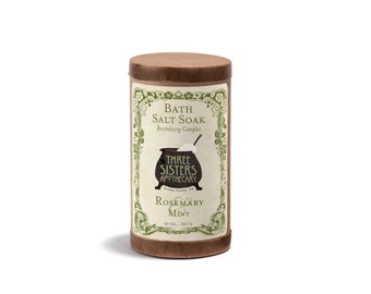Rosemary & Mint Bath Salt Soak - 20 oz.