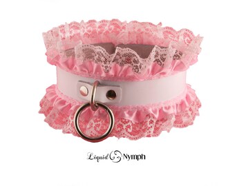 Miss Fifi Sissy Maid Fetish BDSM Collar - Kitten Pet Play Slave Bondage Collar BDSM Discreet Day Collar DDLg Daddy's Little Girl
