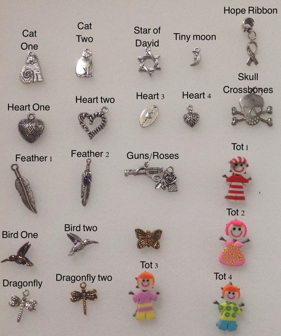 icusuezq - CHARMS! Charms and more Charms/Charm Necklace/Charms/Charm ...