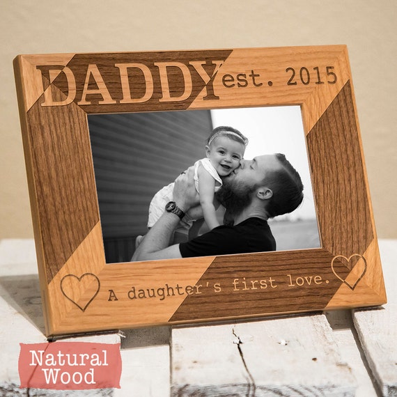 Personalized Dad Picture Frame From Daughter Daddy A