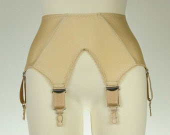 High Waist Lace Garter Belt