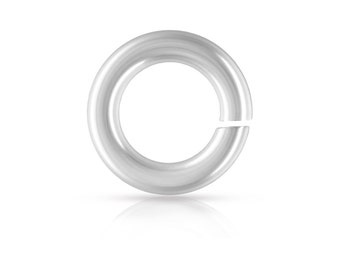 Sterling Silver 18ga 5mm Open Jump Rings - 100pcs 25% discounted Made in USA (4520)/5