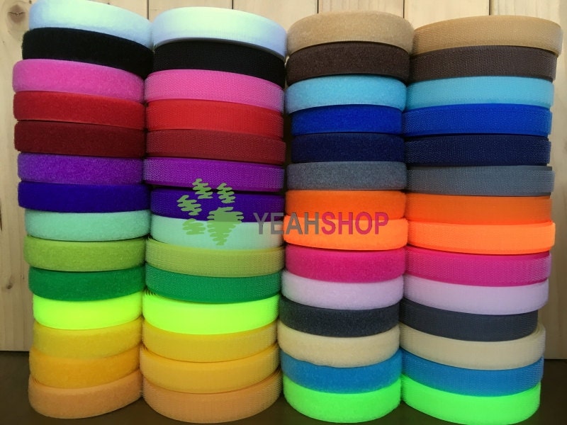 20mm Sew on Velcro Hook and Loop Tape 100 Nylon 2 Meters