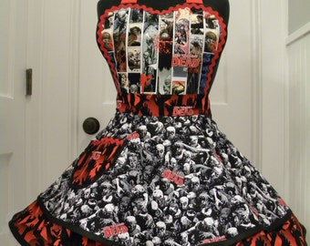 WOMENS APRON-The Walking Dead Flounce Apron