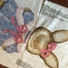 Clover cottontail rabbit bunny FABRIC PANEL