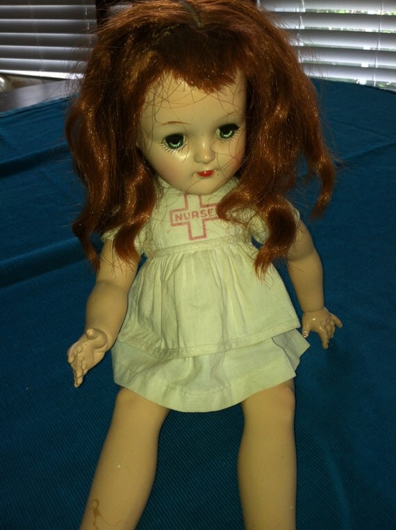 Vintage Nurse Doll 105