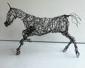 Wire Animals unique sculptures made from wire. by wireanimals