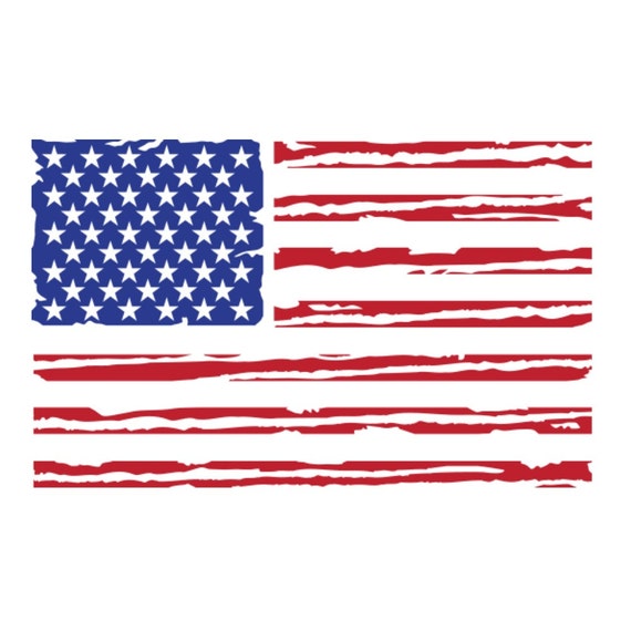 SVG Distressed American Flag US Flag Flag Decor by AmaysingSVGs