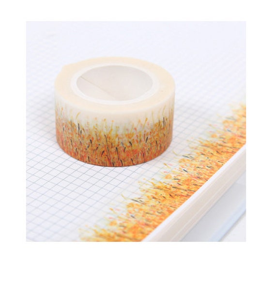 DIY Removable Adhesive Masking Deco Washi Tape Wheat Field