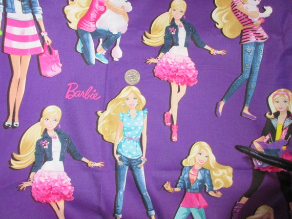 Barbie Fabric Sold by the Yard