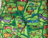 Teenage mutant ninja turtle pocket tee shirt s/m/l/xl kids adult