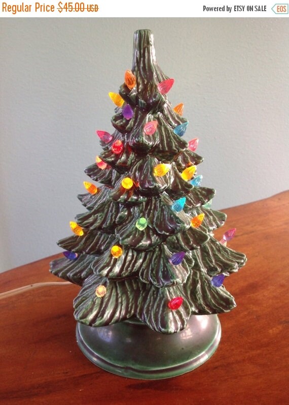 cij sale vintage ceramic christmas tree l by cij sale vintage ceramic christmas tree l by