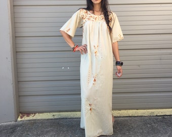 muumuu cotton dress