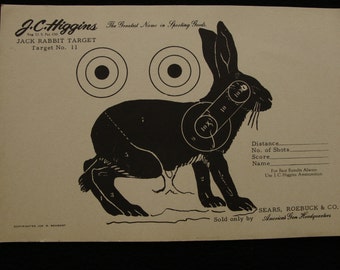 Vintage Jack Rabbit Target no. 11 by Sears