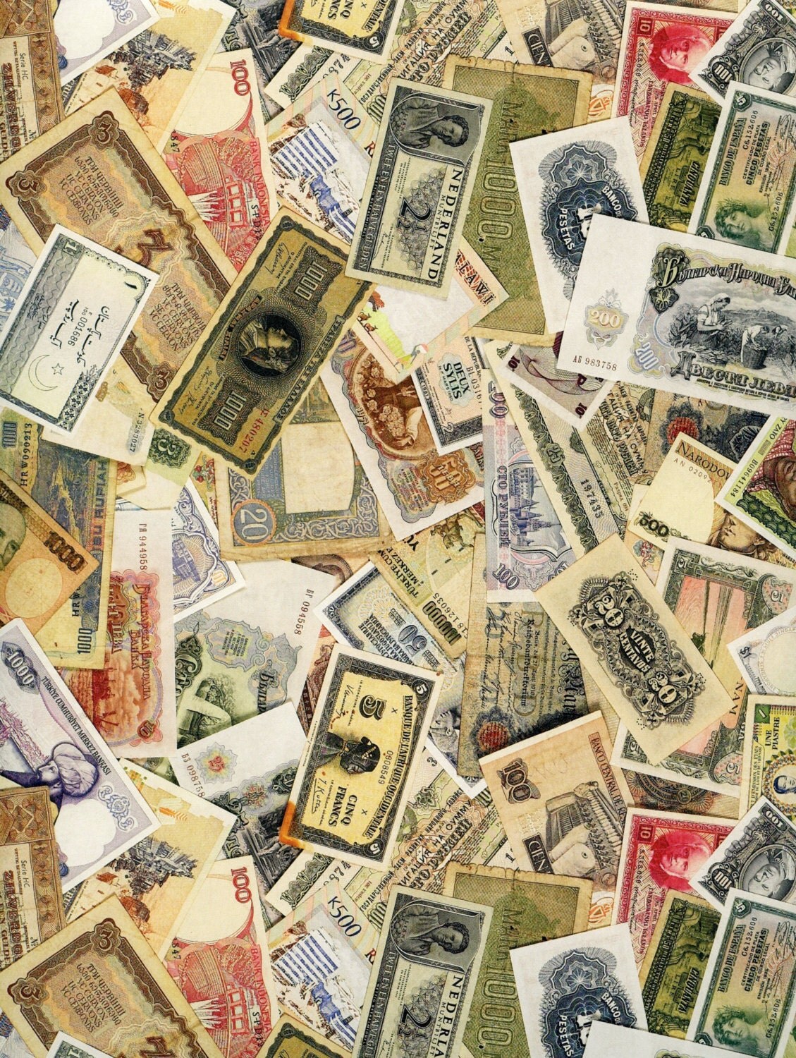 Money PAPER Money Gift Wrap Currency Paper International
