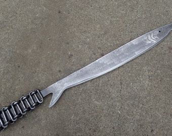 The ''Great White'' Short Sword. Hand Forged by Blacksmith.