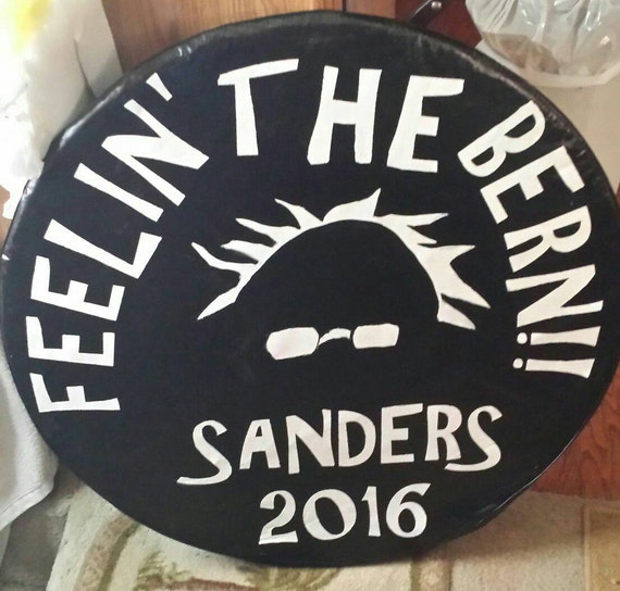 Custom painted spare tire covers made to by kateskraftsandgifts