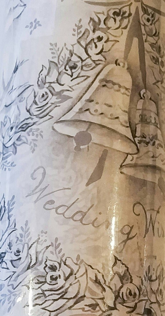 Vintage Extra Large Roll Wrapping Paper from the 1950's, 90'/27m x 20