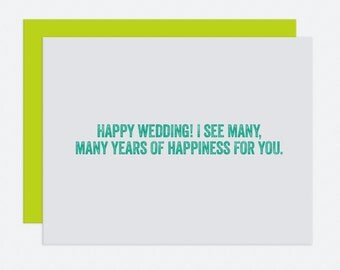 Gorillas - Wedding Card