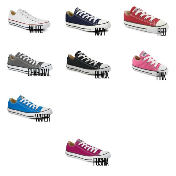 Monogrammed Chuck Taylor Classic Converse Shoes Toddler