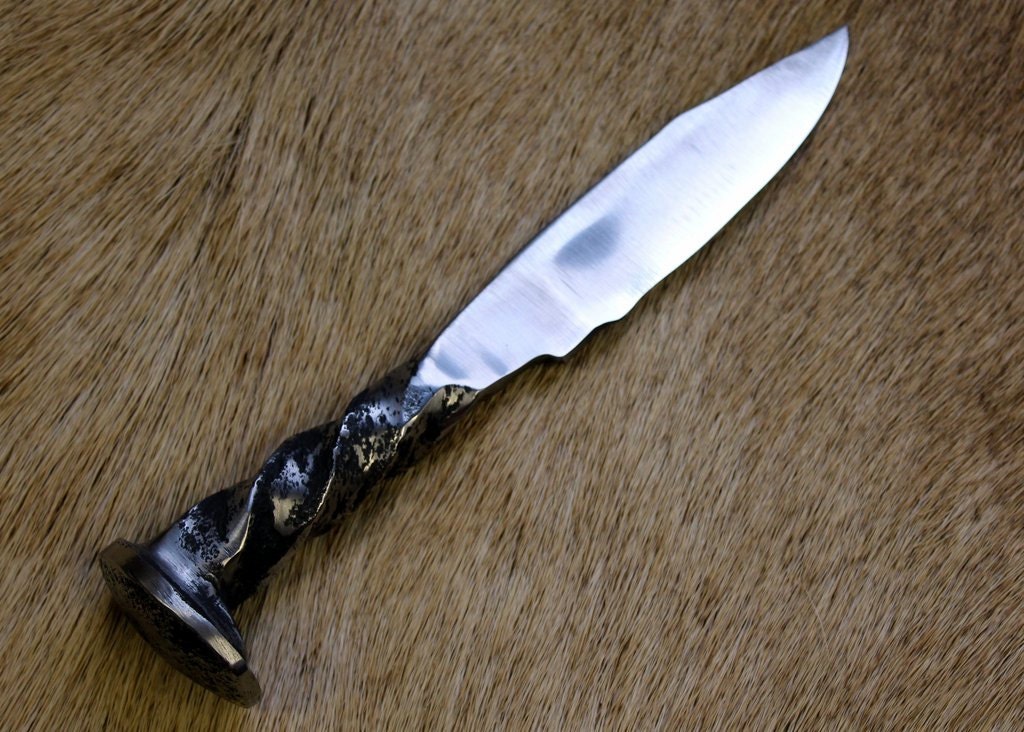 Railroad Spike Knife Handmade