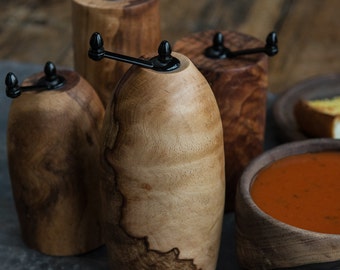 Peppermill Grinder, Wood Pepper Mill, Pepper Grinders, Gift for Her, Gift for Him