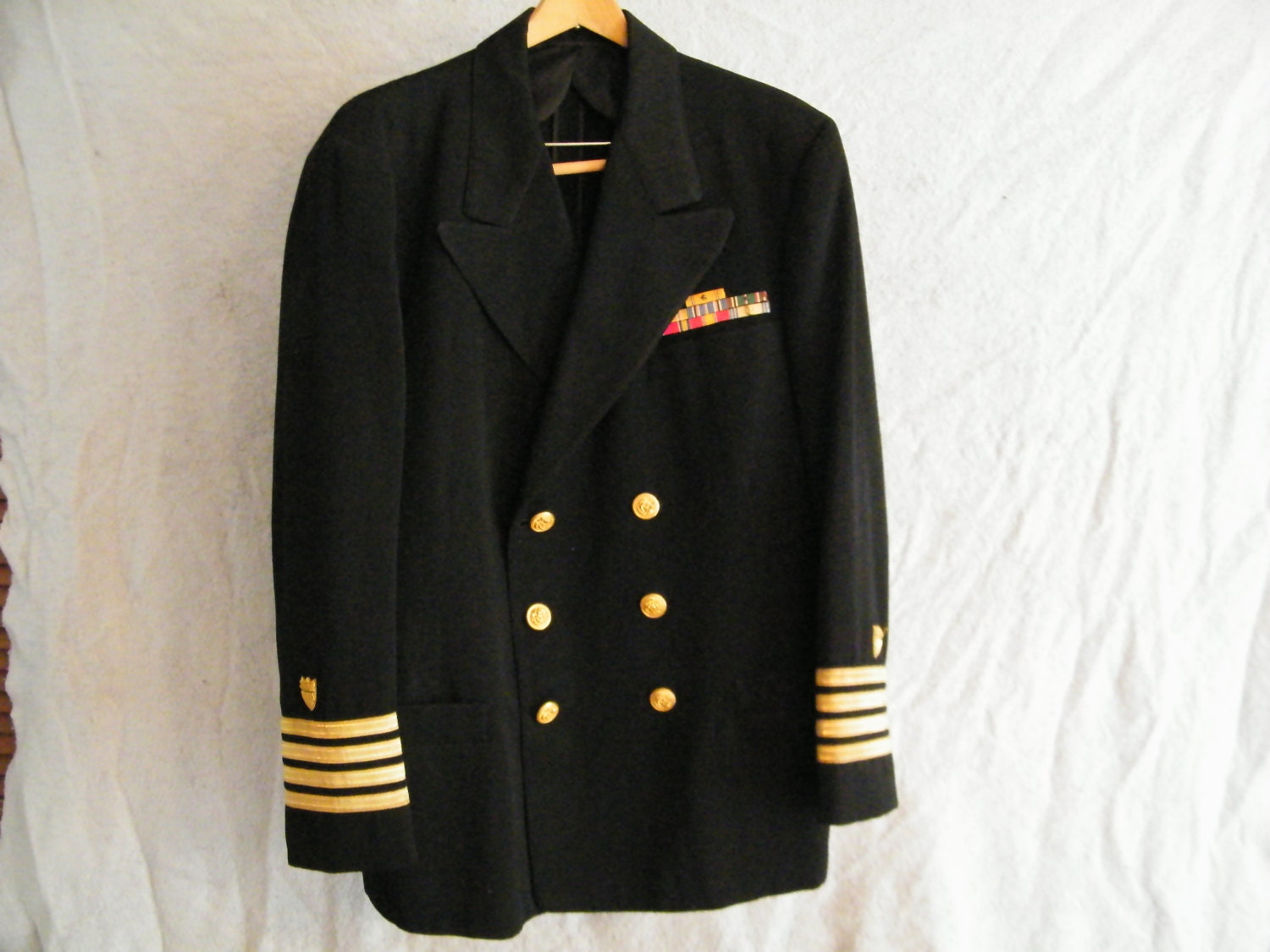 US Coast Guard Captain Dress Uniform Jacket Coat Blazer
