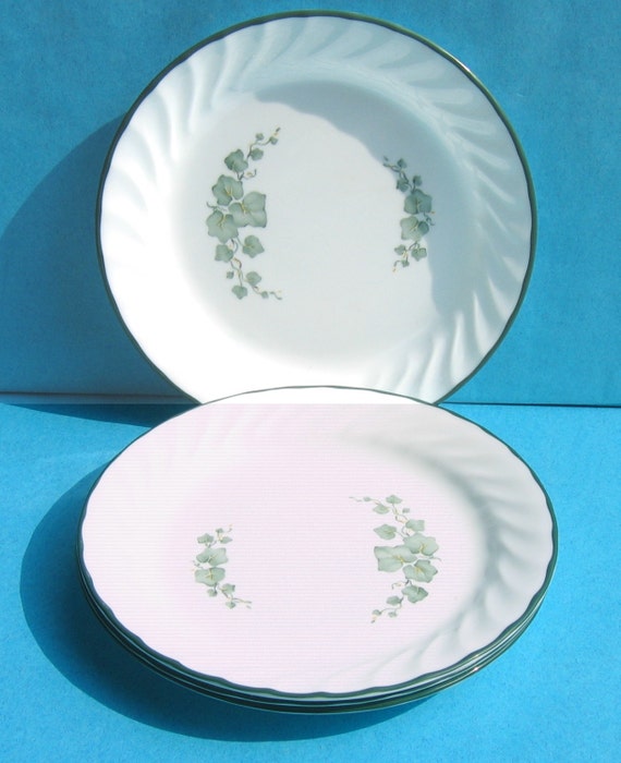 4 Corelle Callaway Ivy Dessert Bread and Butter