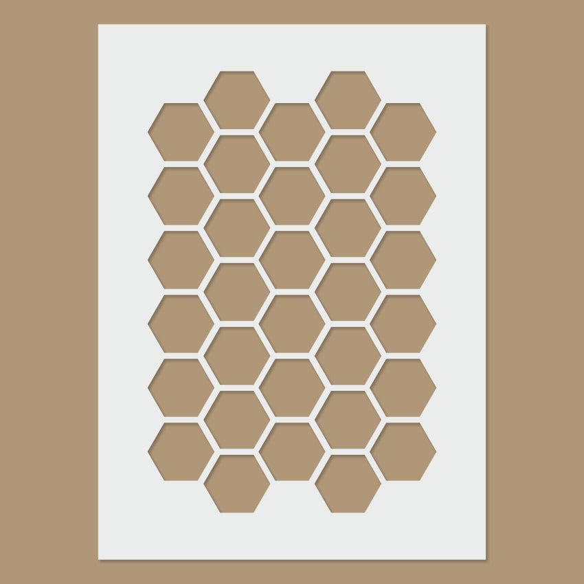 Honeycomb / Hexagon Stencil