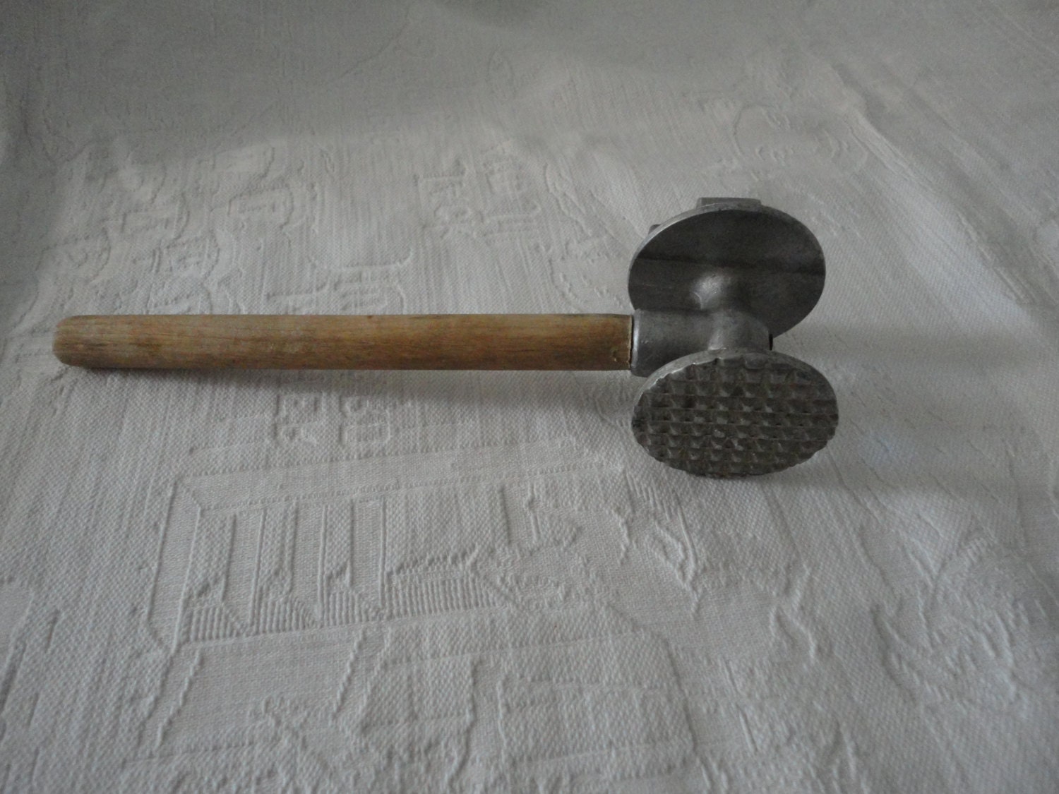 Wood Handle Meat Mallet Meat Tenderizer Tenderizing Hammer