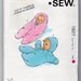 Kwik Sew 1827, Baby Bunting Bags 6 to 12 Pound Babies, Bunting Bag to Fit in Car Seats, New Born No Armholes or Raglan Sleeve